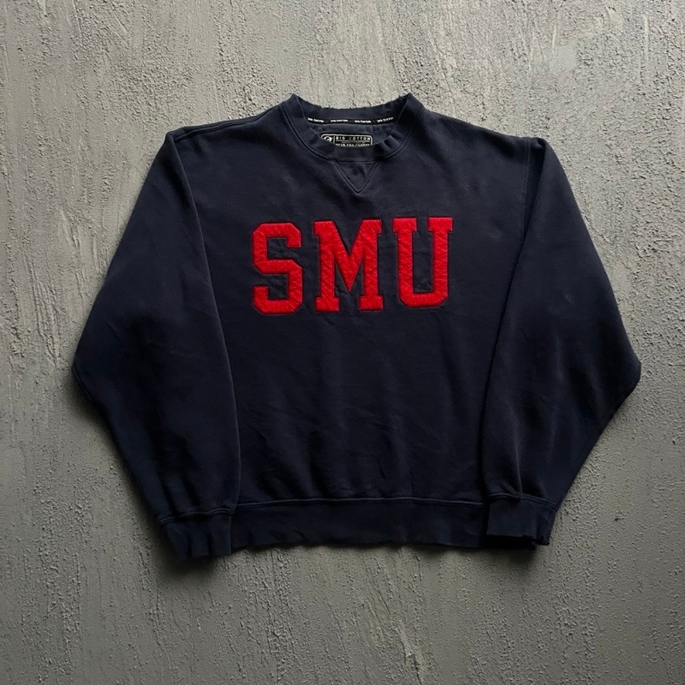 Vintage Saint Mary University Sweatshirt Medium Blue 1990s